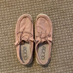 Light Pink Hey Dudes